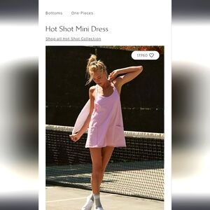Free People Movement NWT Hot Shot Mini Dress Size  Medium in LT Purple